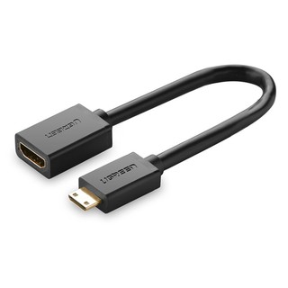 Cáp chuyển mini hdmi to hdmi female 20cm ugreen 20137 11167