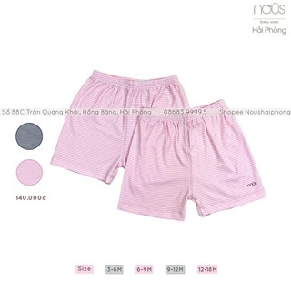 [ Nous] Sét 2 quần đùi Nous cộc petty