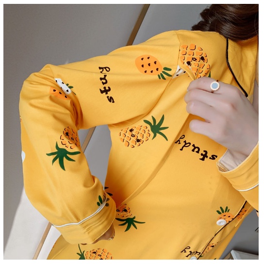 Bộ đồ pijama bầu, thiết kế cho bé ti mặc sau sinh.