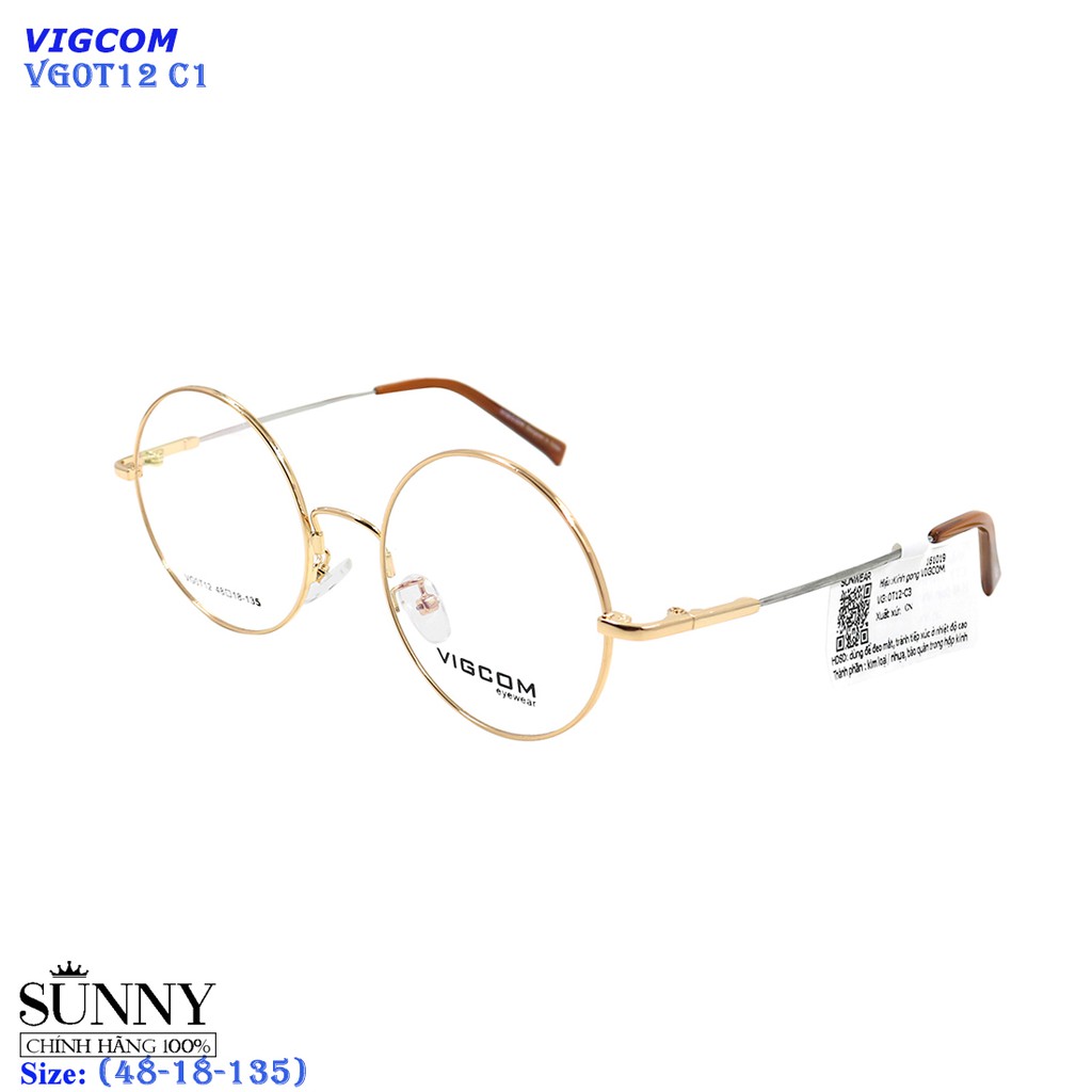 Gọng Kính Unisex Vigcom VG0T12