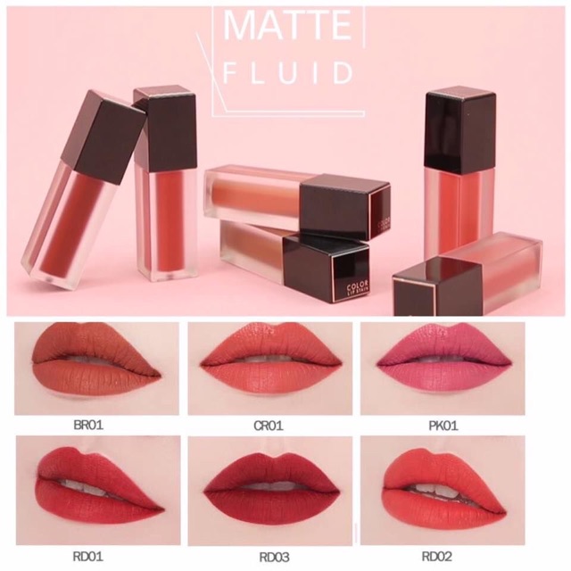 Son Kem LÌ APieu Color Lip Stain Matte Fluid