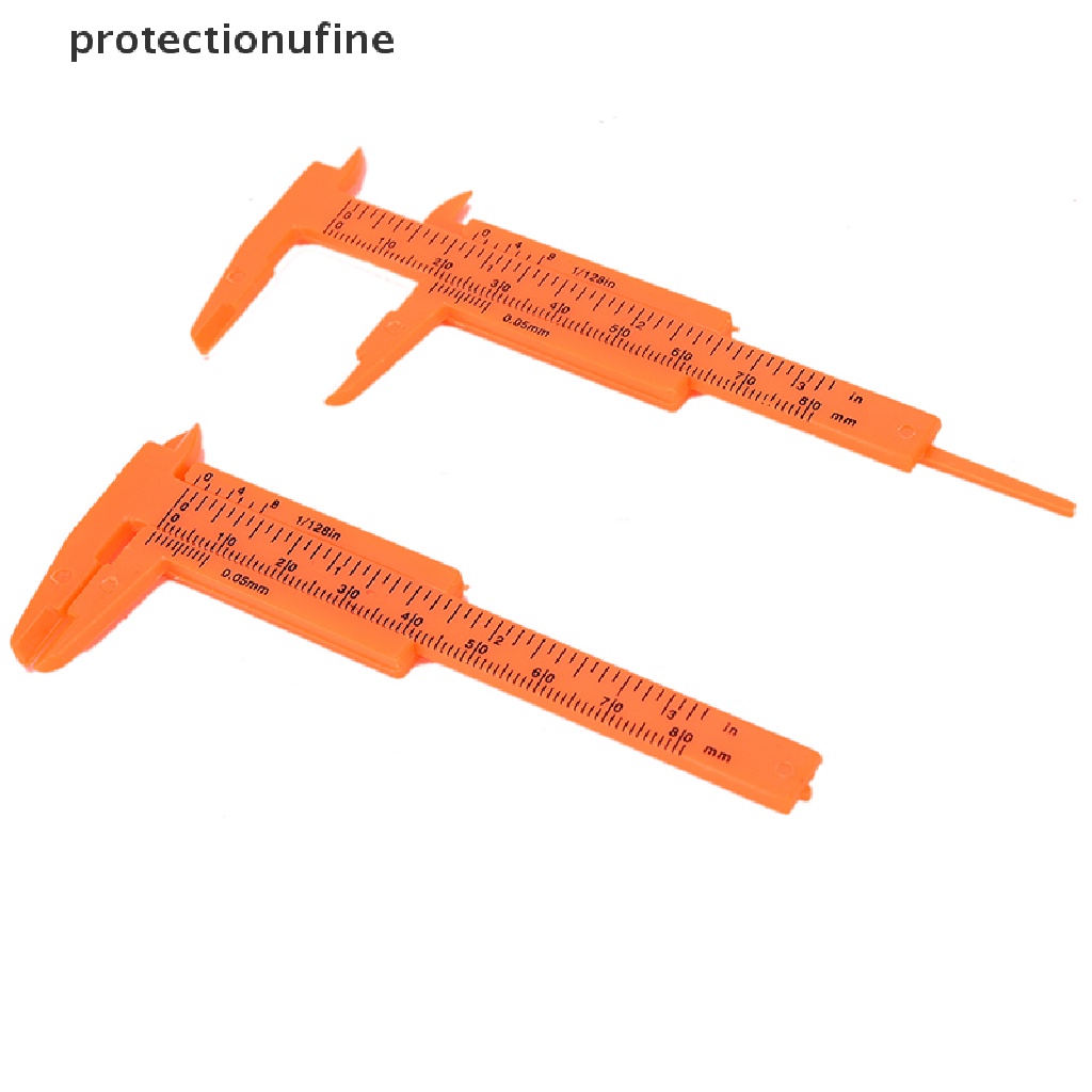 Thước kẹp vernier mini bằng nhựa 80mm tiện dụng