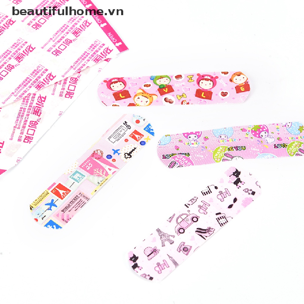 Set 50 Phụ Kiện Trang Trí Họa Tiết Hoạt Hình Dễ Thương