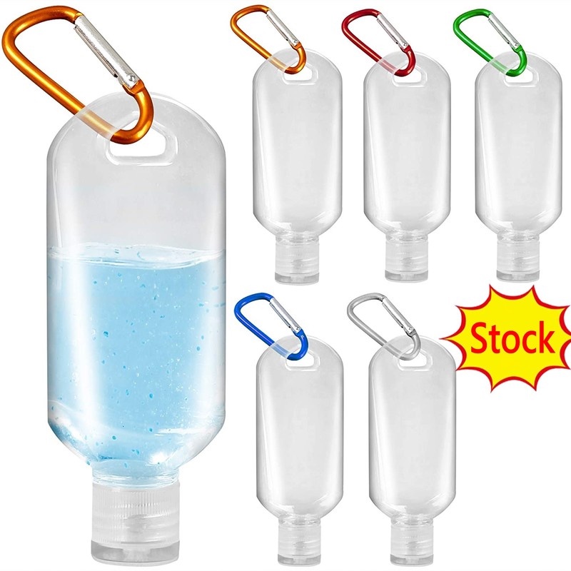 Bình Đựng Nước Kèm Móc Khóa Tiện Dụng Mang Đi Du Lịch