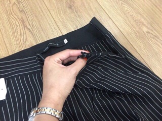 Quần baggy chun sau Zara