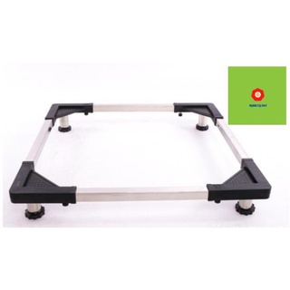 Chân kệ tủ lạnh, chân kệ máy giặt inox đa năng, kệ để máy giặt, kệ tủ lạnh thiết kế chắc chắn
