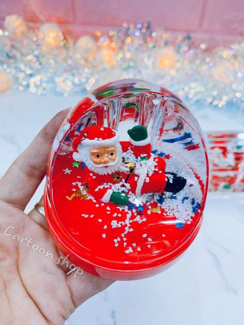 Đồ cắm bút chặn giấy Noel - quà tặng giáng sinh