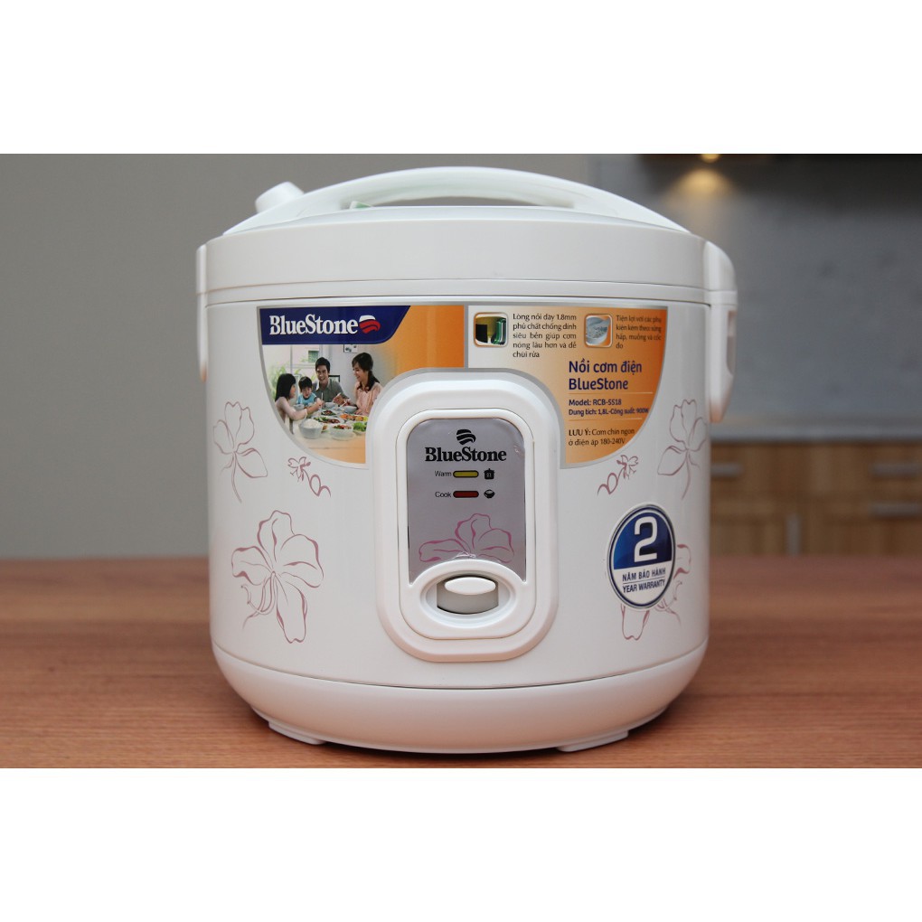NỒI CƠM ĐIỆN BLUESTONE RCB-5518 1.8L