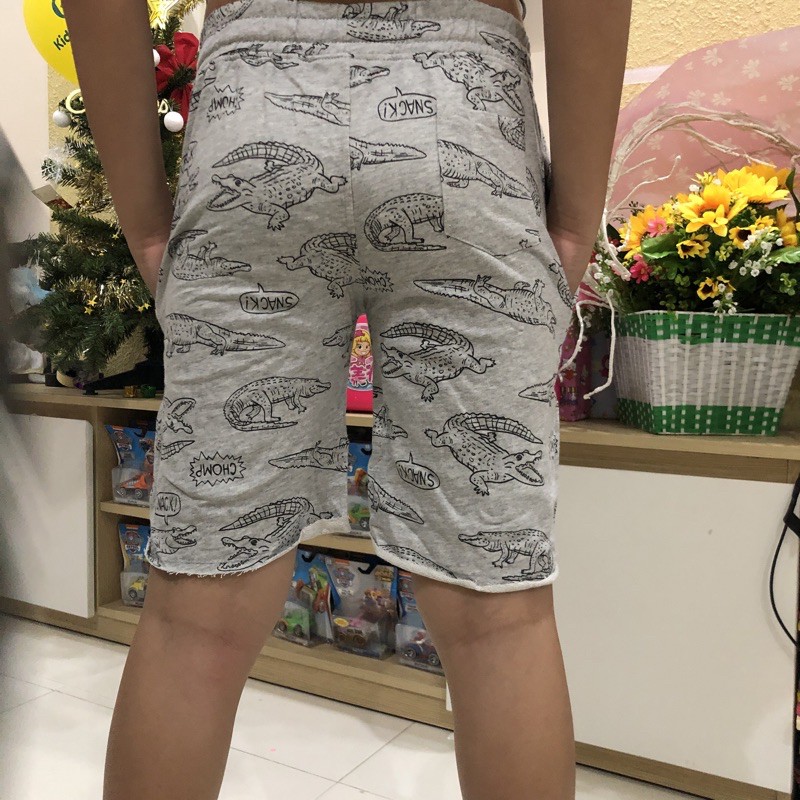 Quần Short Thun Da Cá Rách Lai 17kg -53kg (15 màu)