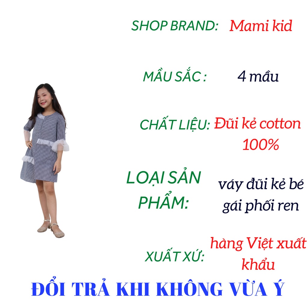 váy CHO bé gái size đại 8-15 tuổi, phong cách hàn quốc