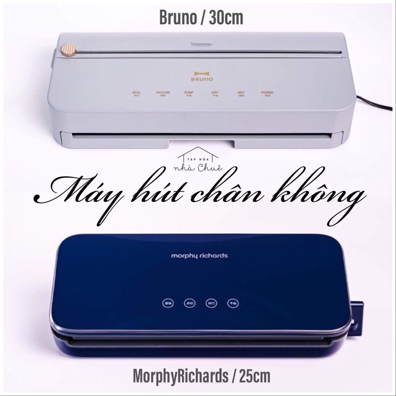 MÁY HÚT CHÂN KHÔNG BẢO QUẢN THỰC PHẨM MORPHY RICHARDS