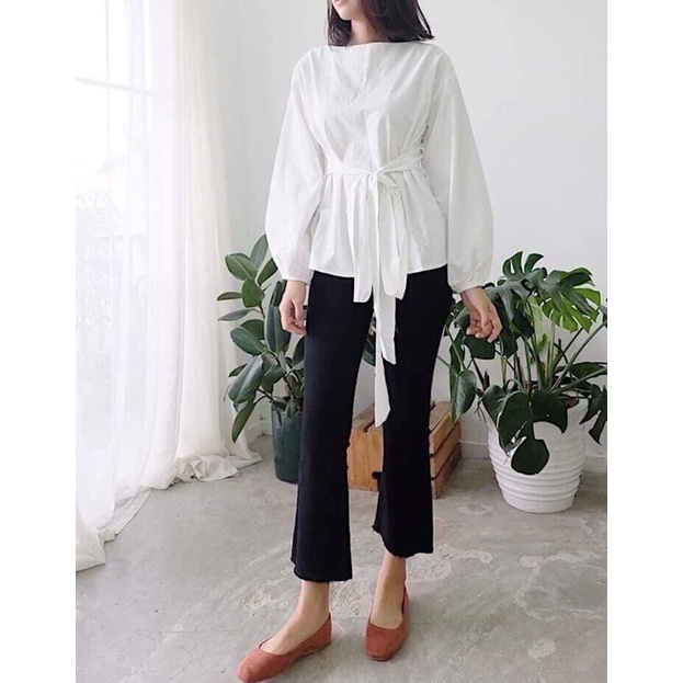 Quần jeans ống loe kèm ảnh thật