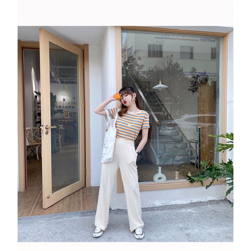 Áo Thun Kẻ Sọc Tay Ngắn sc3565