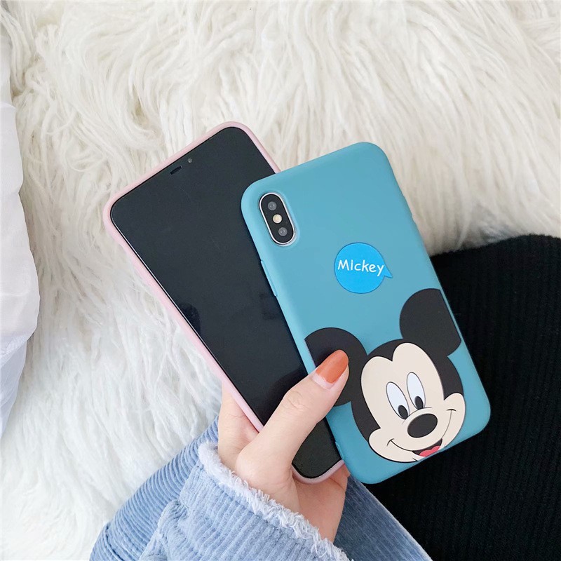 🌟VIDEO THẬT🌟 Ốp Lưng iPhone Nhựa Dẻo Chống Sốc In Hình Micky Đôi Dễ Thương Đủ Dòng iPhone 6Plus - 11 Pro Max