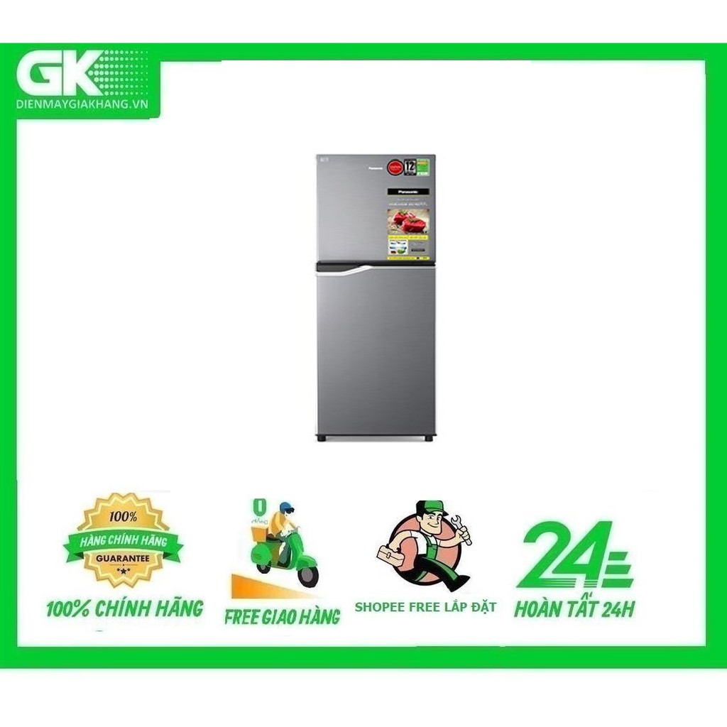 Tủ Lạnh Panasonic NR-BA190PPVN Inverter 170 lít