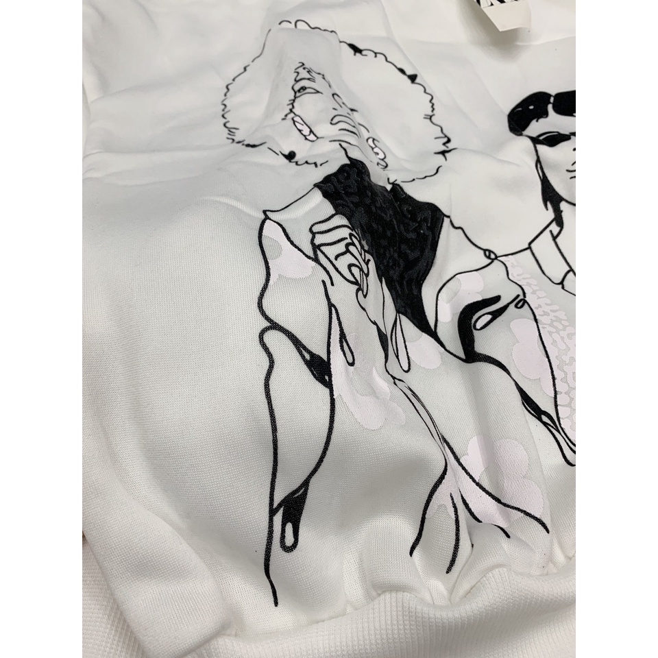 Áo Nỉ Zara Thời Trang Tay Dài Cho Nữ Phong Cách Trẻ Trung_THU YORI | BigBuy360 - bigbuy360.vn