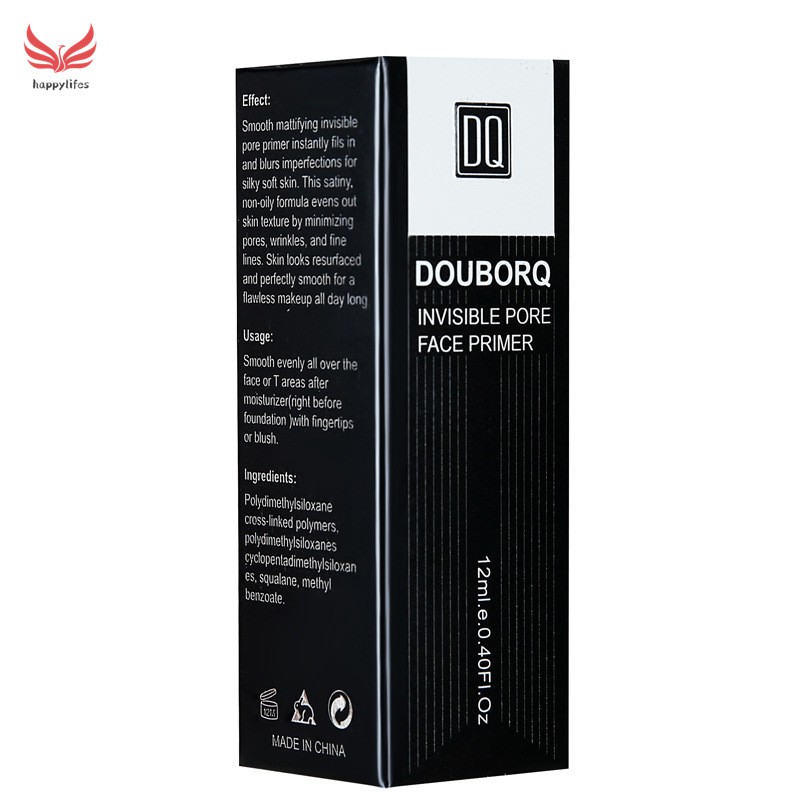 [Hàng mới về] Kem lót trang điểm trong suốt dưỡng ẩm che khuất lỗ chân lông thể tích 12ml | BigBuy360 - bigbuy360.vn