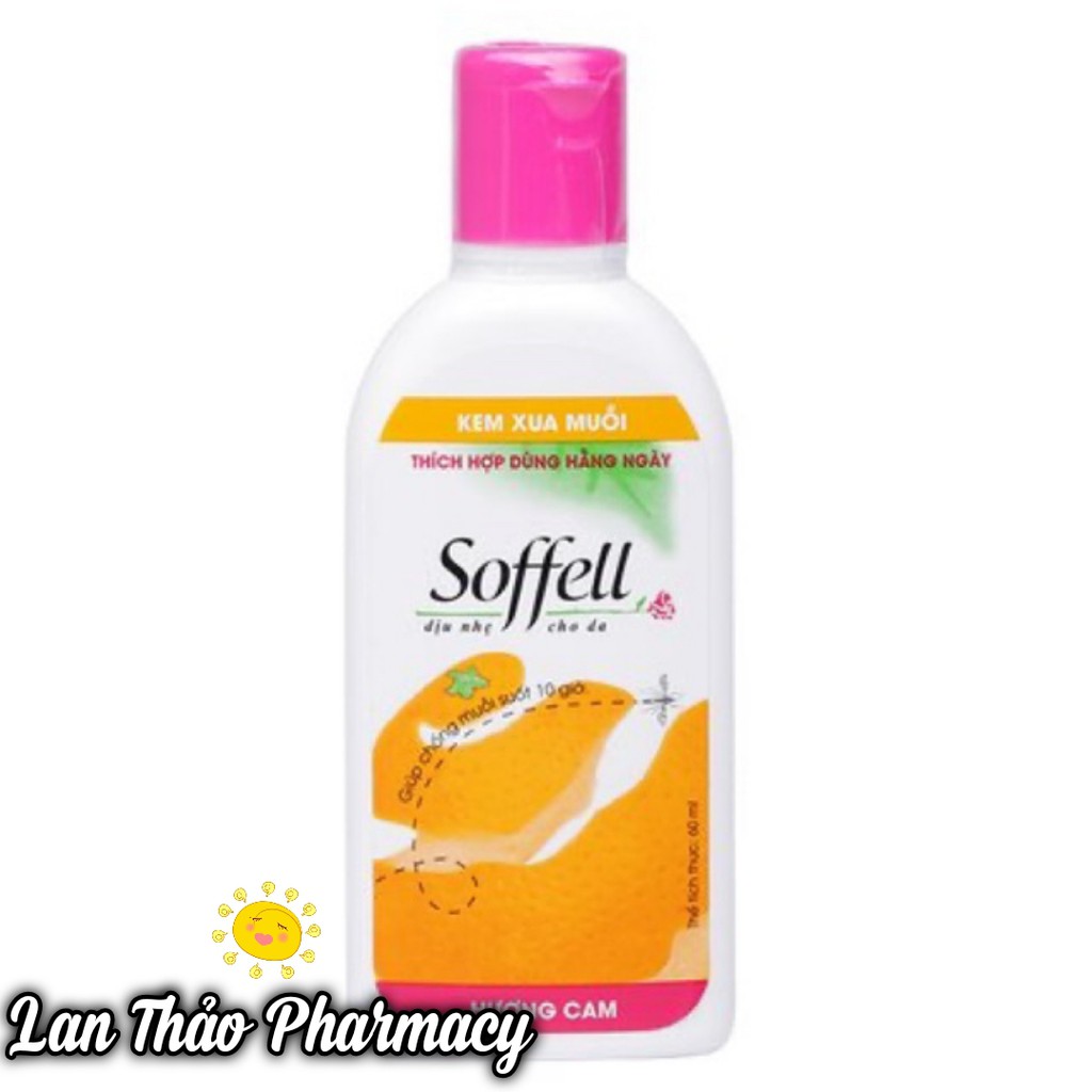 Kem chống muỗi Soffell 60ml chính hãng