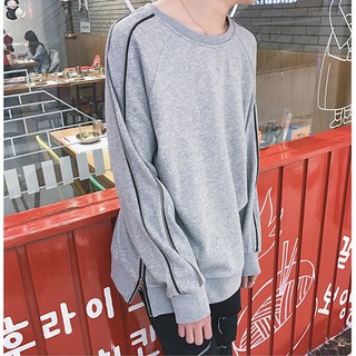Áo Thun Sweater Fox_arm zip Unisex