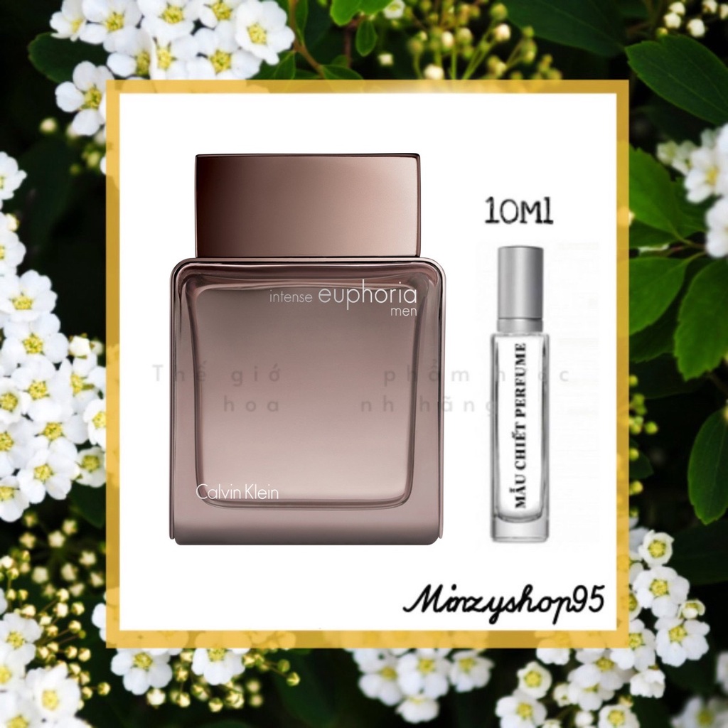 Nước hoa tester Nam Calvin Klein Euphoria Intense EDT 5ml/10ml/20ml