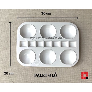Pallet / Khay pha màu lỗ