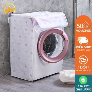Vỏ Bọc Máy Giặt, Áo Trùm Máy Giặt Chống Thấm Nước Size Lớn Cao Cấp Tiện Lợi
