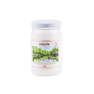 Dầu dừa Organic Extra Virgin Cocovie hũ 260ml