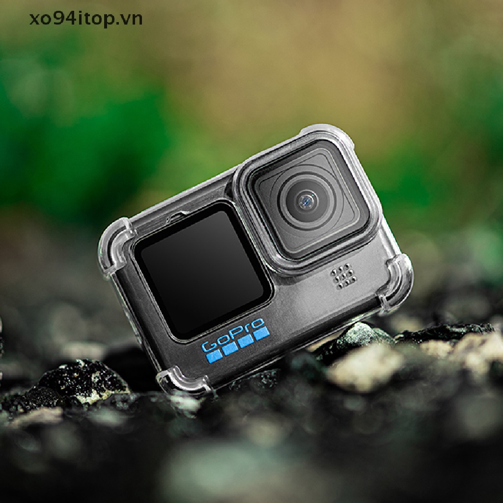 Ốp Điện Thoại Silicon Bốn Góc Chống Rơi Vỡ Cho Go Pro HERO 10 / 9 Mới