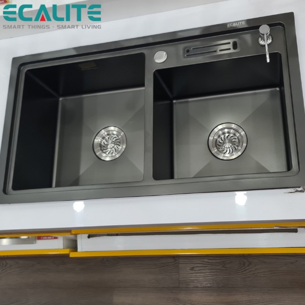 Chậu Rửa Chén Vision Manual Sink Ecalite ESD-8245HB - Ngang 82 cm