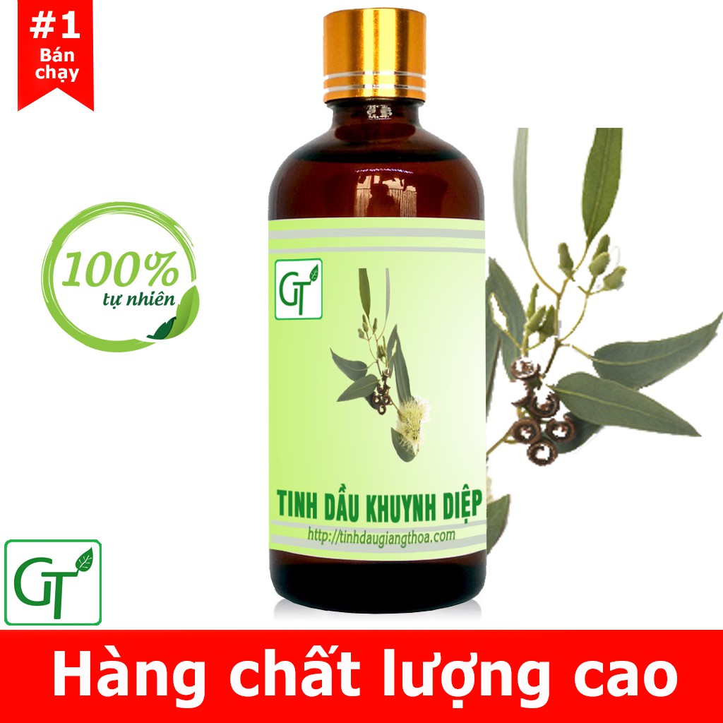 Tinh Dầu Khuynh Diệp 100ml 💖𝙁𝙍𝙀𝙀𝙎𝙃𝙄𝙋💖 Dầu Khuynh Diệp Cho Bé, Xông Phòng, Giảm Ho, Sổ Mũi