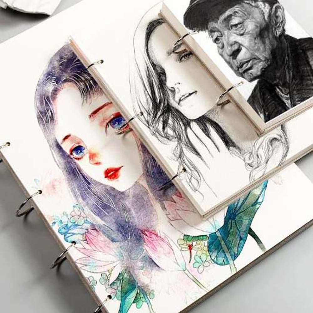 Sổ Phác Thảo Chuyên Nghiệp Vẽ Graffiti Nghệ Thuật AUGUSTINE Siêu Dày