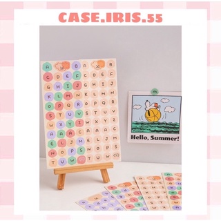 Sticker, Nhãn Dán Trang Trí Chữ Cái Dễ Thương