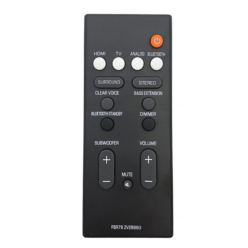Điều khiển từ xa FSR78 ZV28960 cho Yamaha YAS-106 YAS-207 ATS-1060 YAS-107 ATS-1070