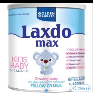 Sữa Laxdomax kid baby (0tháng đến 12tháng)