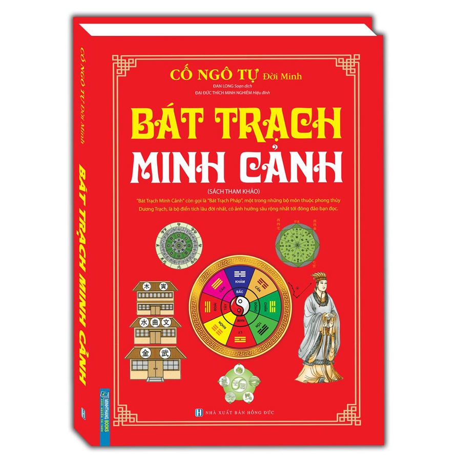 Sách - Bát trạch minh cảnh (bìa cứng)