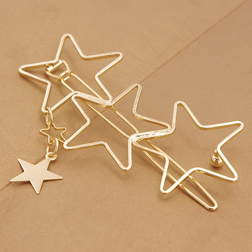 Kẹp tóc hình ngôi sao thiết kế xinh xắn dành cho phái nữ