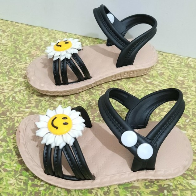 DÉP SANDAL HOA SIÊU NHẸ BÉ GÁI TỪ 1 - 3 TUỔI