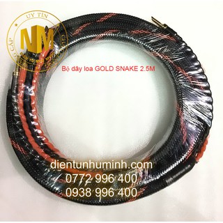 Bộ dây loa gold snake 2.5m