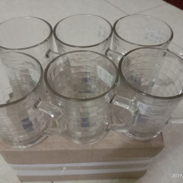 Bộ 6 cốc thủy tinh cao cấp