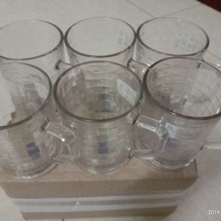 Bộ 6 cốc thủy tinh cao cấp