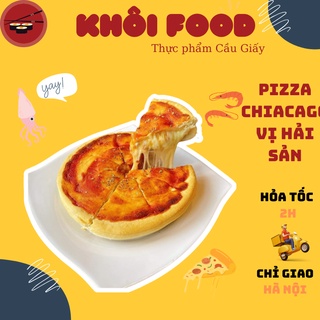 Pizza nhồi chicago vị hải sản sz 16cm