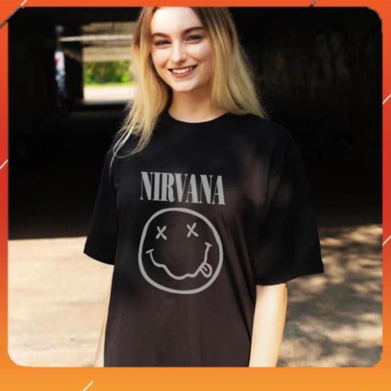 BST Áo thun unisex Nirvana phản quang