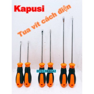 Tua Vít Điện 6mm Tay Bọc Cao Su Cao Cấp