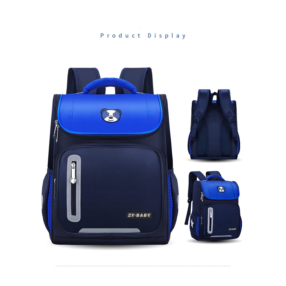 Ba Lô Đi Học Có Thanh Kéo Chống Văng Tiện Lợi Dành Cho Bé