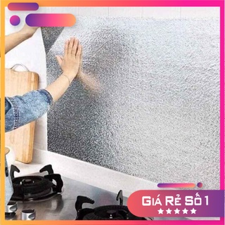 Giấy bạc dán bếp chống ấm mốc dễ lau chùi siêu tiện lợi
