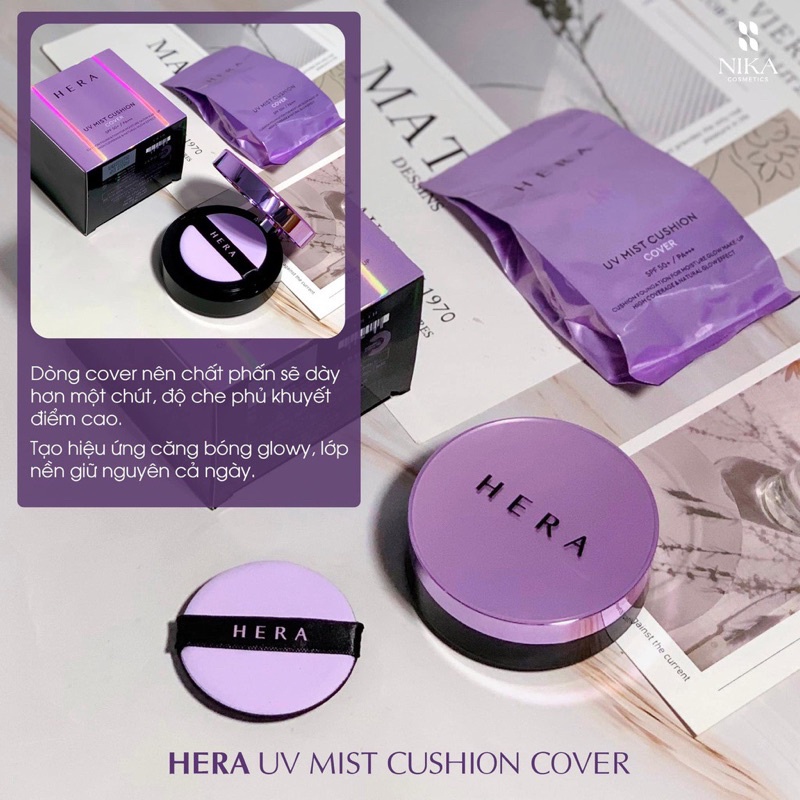 PHẤN NỀN HERA UV MIST CUSHION SPF50