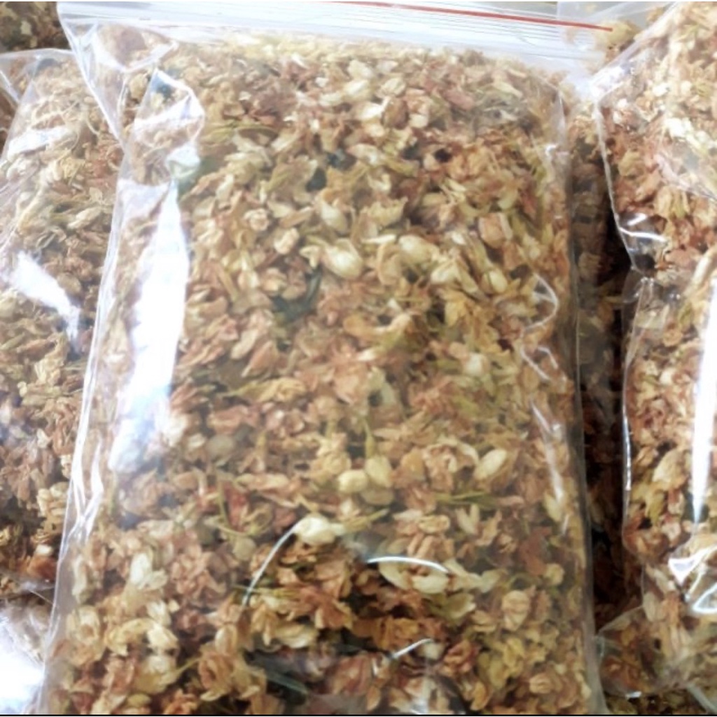 Hoa Ngài Khô Cao Cấp Dùng Ướp Trà - Hoa Lài Khô 100g Hoàn Toàn Từ Thiên Nhiên