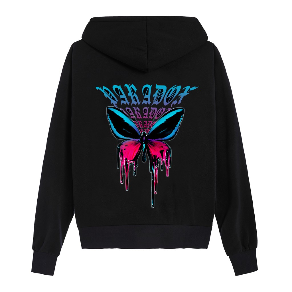 Áo hoodie Paradox THAWING HOODIE (Black)