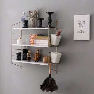 Kệ gỗ treo tường decor size lớn