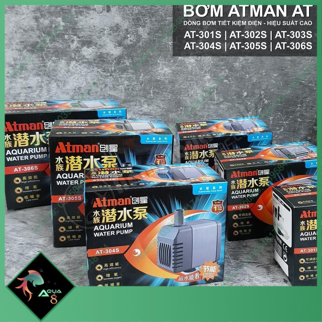 Bơm ATMAN AT-301S | 302S | 303S | 304S | 305S | 306S - Dòng bơm thế hệ mới mạnh mẽ, tiết kiệm điện